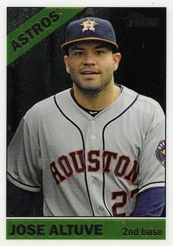 2015 Topps Heritage - Chrome #THC-455 Jose Altuve Front