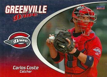 2014 Choice Greenville Drive #15 Carlos Coste Front