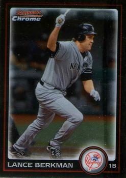 2010 Bowman Chrome #115 Lance Berkman  Front