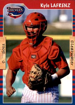 2011 Grandstand Clearwater Threshers #NNO Kyle Lafrenz Front
