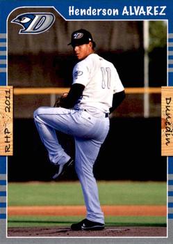 2011 Grandstand Dunedin Blue Jays #NNO Henderson Alvarez Front