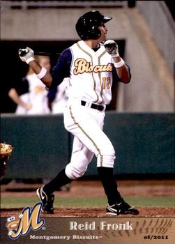 2011 Grandstand Montgomery Biscuits #NNO Reid Fronk Front