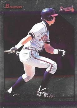 1996 Bowman - Foil #76 Chipper Jones Front