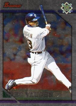 1996 Bowman - Foil #90 Greg Vaughn Front