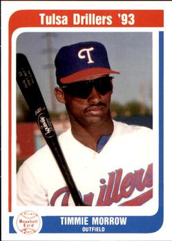 1993 Tulsa Drillers #20 Timmie Morrow Front