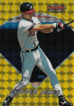 1996 Bowman's Best - Atomic Refractors #7 Chipper Jones Front