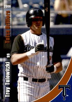 2006 Grandstand Tulsa Drillers #18 Troy Tulowitzki Front