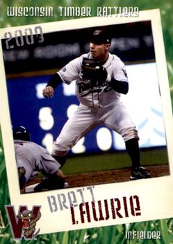 2009 Grandstand Wisconsin Timber Rattlers #NNO Brett Lawrie Front