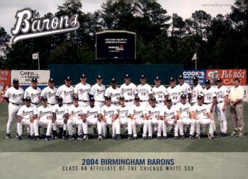 2004 Grandstand Birmingham Barons #NNO Birmingham Barons Front