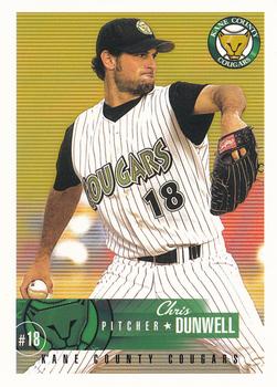 2004 Grandstand Kane County Cougars #NNO Chris Dunwell Front