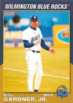 2004 Choice Wilmington Blue Rocks #28 Billy Gardner, Jr. Front