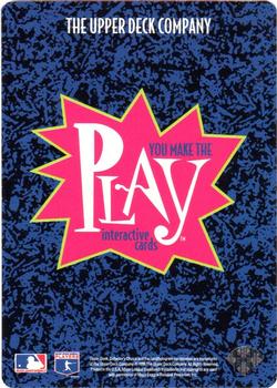 1996 Collector's Choice - You Make the Play #17 Tony Gwynn Back