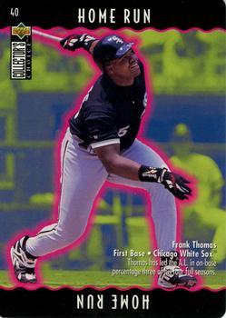 1996 Collector's Choice - You Make the Play #40 Frank Thomas Front