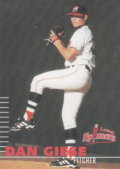 2000 Multi-Ad Lowell Spinners #27 Dan Giese Front
