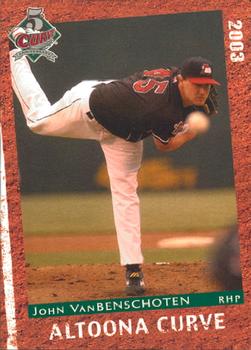 2003 Grandstand Altoona Curve #NNO John VanBenschoten Front