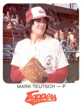1981 Red Rooster Edmonton Trappers #24 Mark Teutsch Front