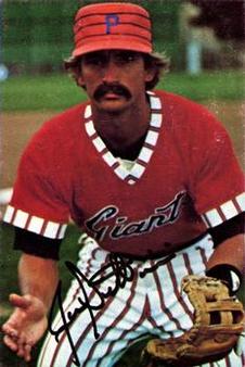 1981 Valley National Bank Phoenix Giants #21 Joe Pettini Front