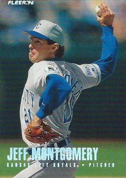 1996 Fleer - Tiffany #135 Jeff Montgomery Front