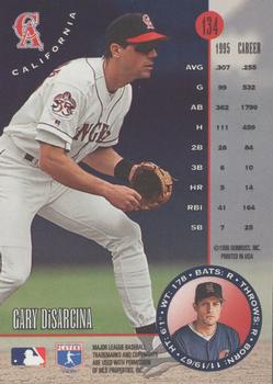 1996 Leaf - Press Proofs Bronze #134 Gary DiSarcina Back