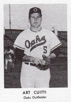 1975 Doug McWilliams 1955 Oakland Oaks #NNO Art Cuitti Front