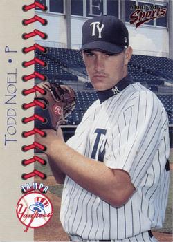1999 Multi-Ad Tampa Yankees Update #19 Todd Noel Front