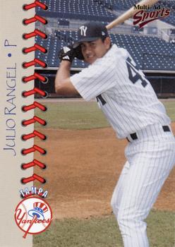 1999 Multi-Ad Tampa Yankees Update #20 Julio Rangel Front