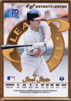 1996 Leaf Preferred - Steel Gold #4 Travis Fryman Back