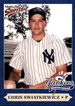 1999 Multi-Ad Staten Island Yankees #25 Chris Swiatkiewicz Front
