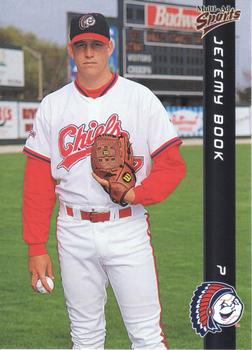 1999 Multi-Ad Peoria Chiefs #3 Jeremy Book Front