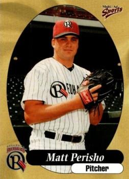 1999 Multi-Ad Oklahoma RedHawks #23 Matt Perisho Front