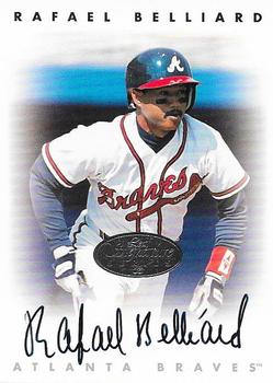 1996 Leaf Signature Series - Autographs Silver #NNO Rafael Belliard Front