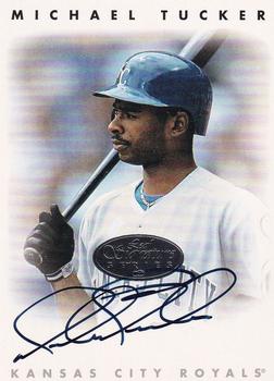 1996 Leaf Signature Series - Autographs Silver #NNO Michael Tucker Front