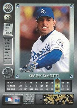 1996 Metal Universe - Platinum #223 Gary Gaetti Back