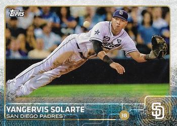 2015 Topps San Diego Padres #SDP-14 Yangervis Solarte Front