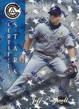 1997 Pinnacle Totally Certified - Platinum Blue #145 Jeff Bagwell Front