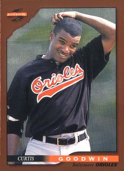 1996 Score - Dugout Collection (Series One) #25 Curtis Goodwin Front