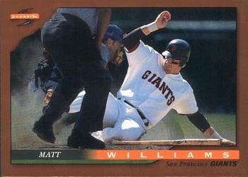 1996 Score - Dugout Collection (Series One) #56 Matt Williams Front