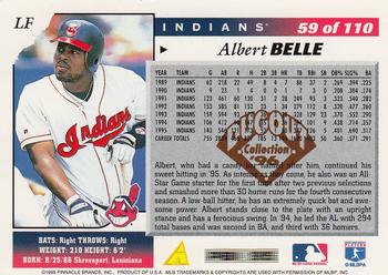 1996 Score - Dugout Collection (Series One) #59 Albert Belle Back