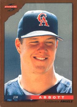 1996 Score - Dugout Collection (Series One) #81 Jim Abbott Front