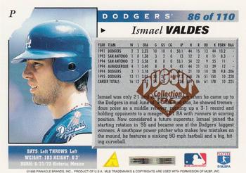 1996 Score - Dugout Collection (Series One) #86 Ismael Valdes Back