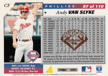 1996 Score - Dugout Collection (Series One) #97 Andy Van Slyke Back