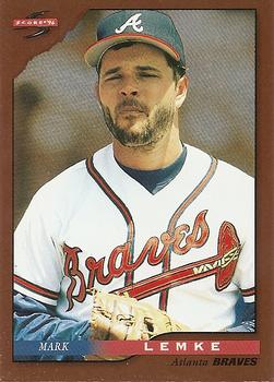 1996 Score - Dugout Collection (Series One) #78 Mark Lemke Front