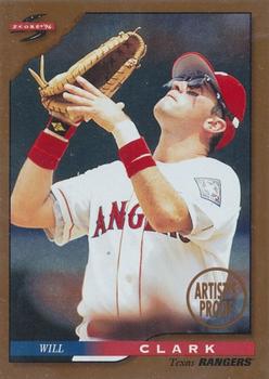 1996 Score - Dugout Collection Artist's Proofs (Series One) #1 Will Clark Front