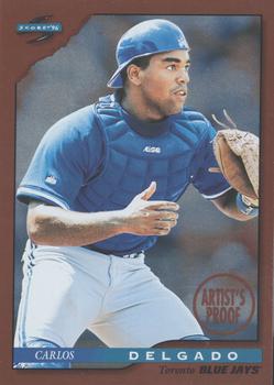 1996 Score - Dugout Collection Artist's Proofs (Series One) #87 Carlos Delgado Front