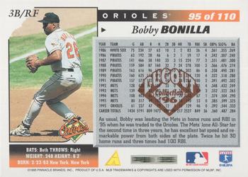 1996 Score - Dugout Collection Artist's Proofs (Series One) #95 Bobby Bonilla Back