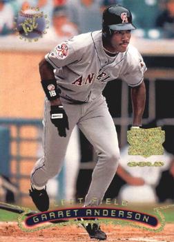 1996 Stadium Club - Extreme Players Gold #NNO Garret Anderson Front