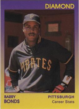 1991 Star Diamond #10 Barry Bonds Front