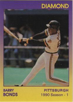 1991 Star Diamond #11 Barry Bonds Front