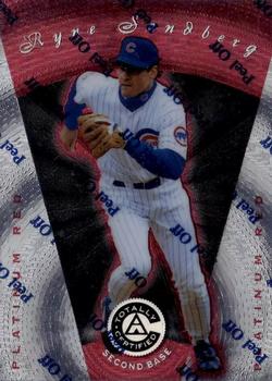 1997 Pinnacle Totally Certified #4 Ryne Sandberg Front