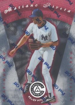 1997 Pinnacle Totally Certified #62 Mariano Rivera Front